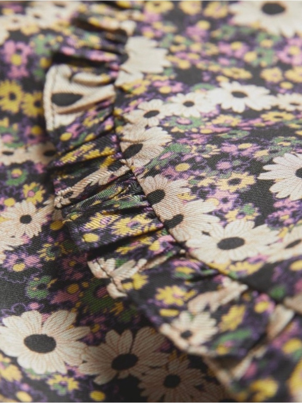 Sandro Floral-Print Silk Midi Dress - Picture 6 of 9